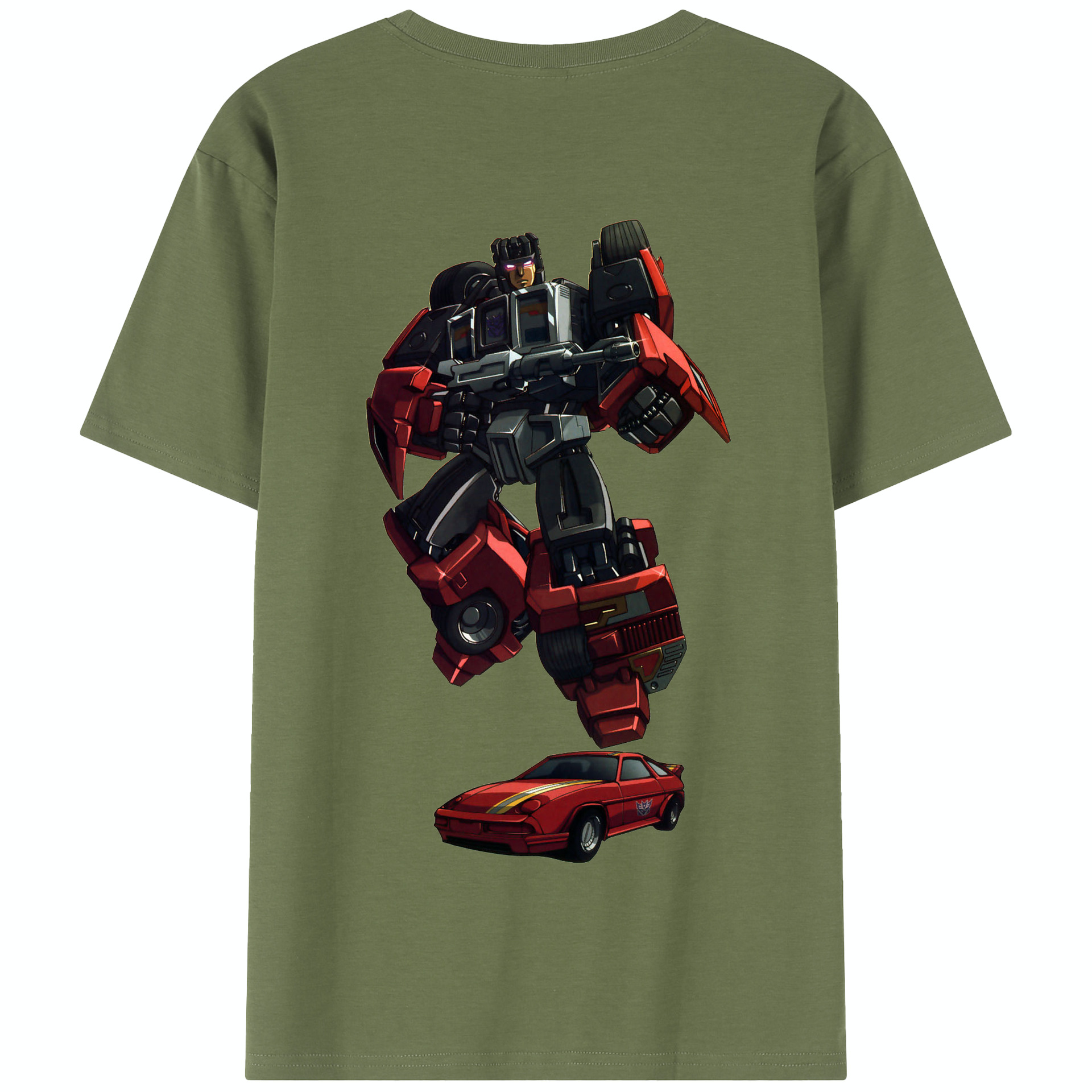 （画像用）  綿100％半袖Tシャツ（背面プリント）